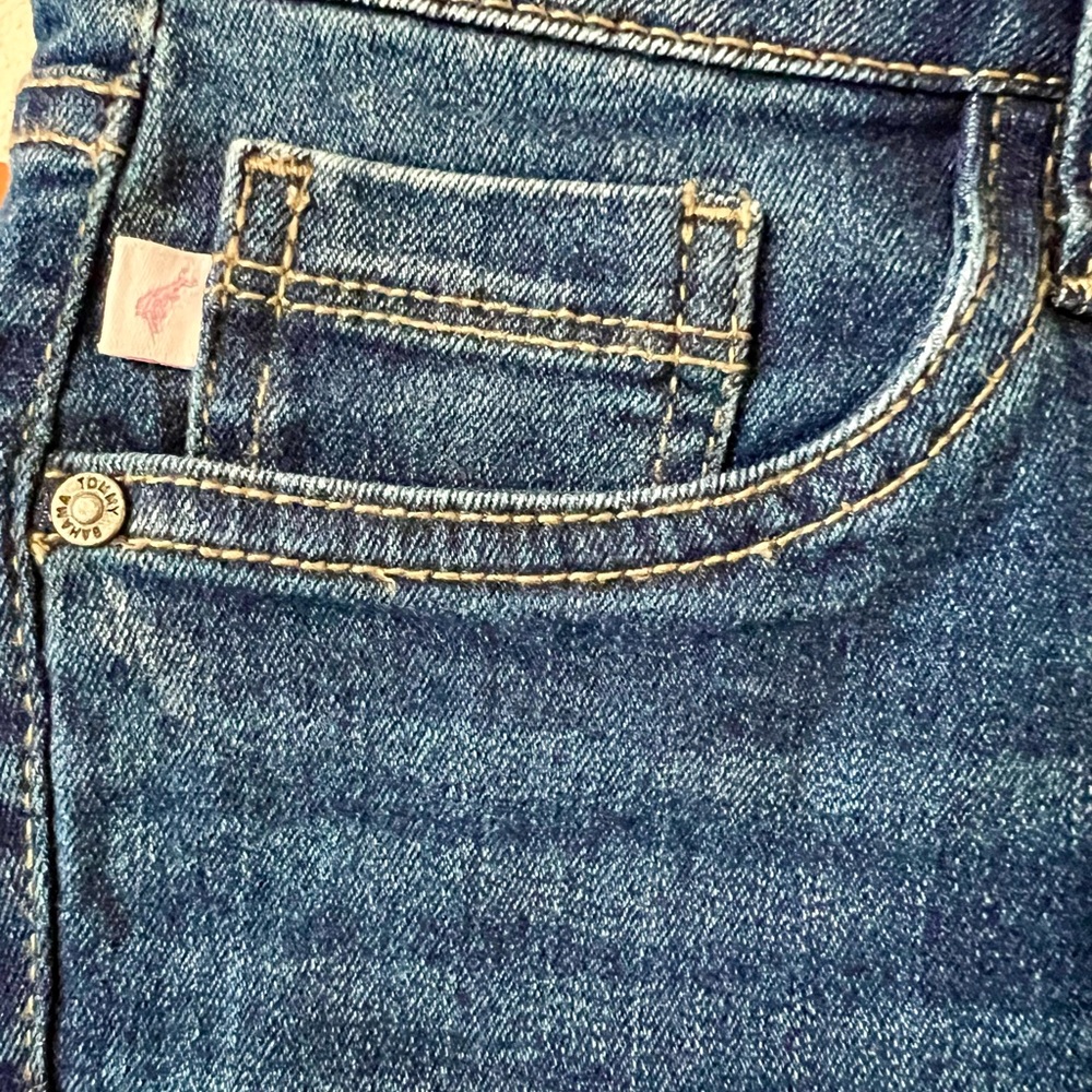 Tommy Bahama Blue Denim Shorts - Picture 2 of 5